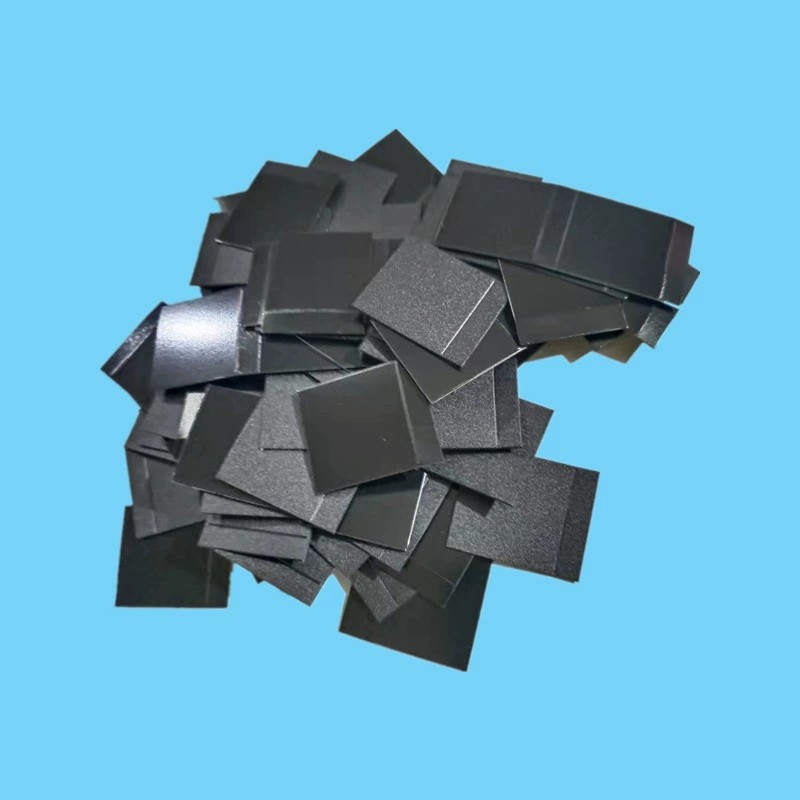黑色PET胶片黑色PC磨砂板材阻燃PC磨砂材料 PET材质模切加工成型